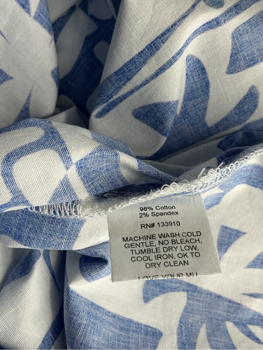 NWT Show Me Your Mumu Parker Button Down Santorini Escape Floral Shirt XS - Picture 9 of 10